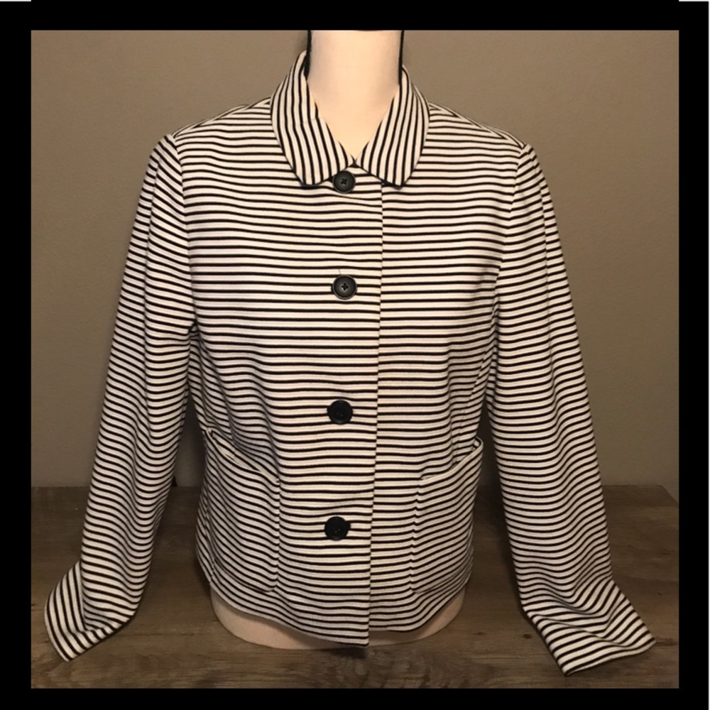 🖤 Black and White Jacket by Liz Claiborne